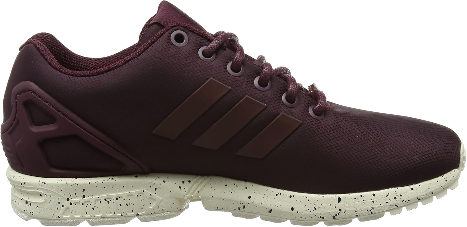 maroon adidas zx flux