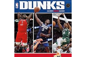 2026 NBA Dunks Wall Calendar