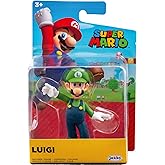 Super Mario Brothers World of Nintendo 2.5" Luigi Collectible Figure