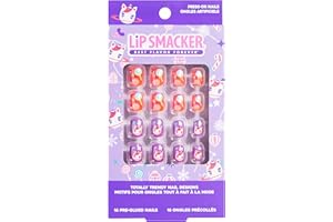 Lip Smacker Unicorn Holiday Press On Nails Stocking Christmas Gifts For Girls Kids