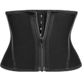 Atbuty Short Torso Waist Trainer for Women Small Tummy Control Sport Girdle Hourglass Belly shaper