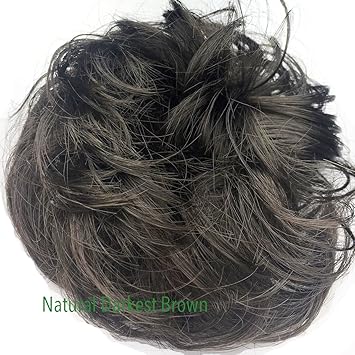 Messy Bun Hair Styling Quality Fake Hair Scrunchies Elastic Bobble