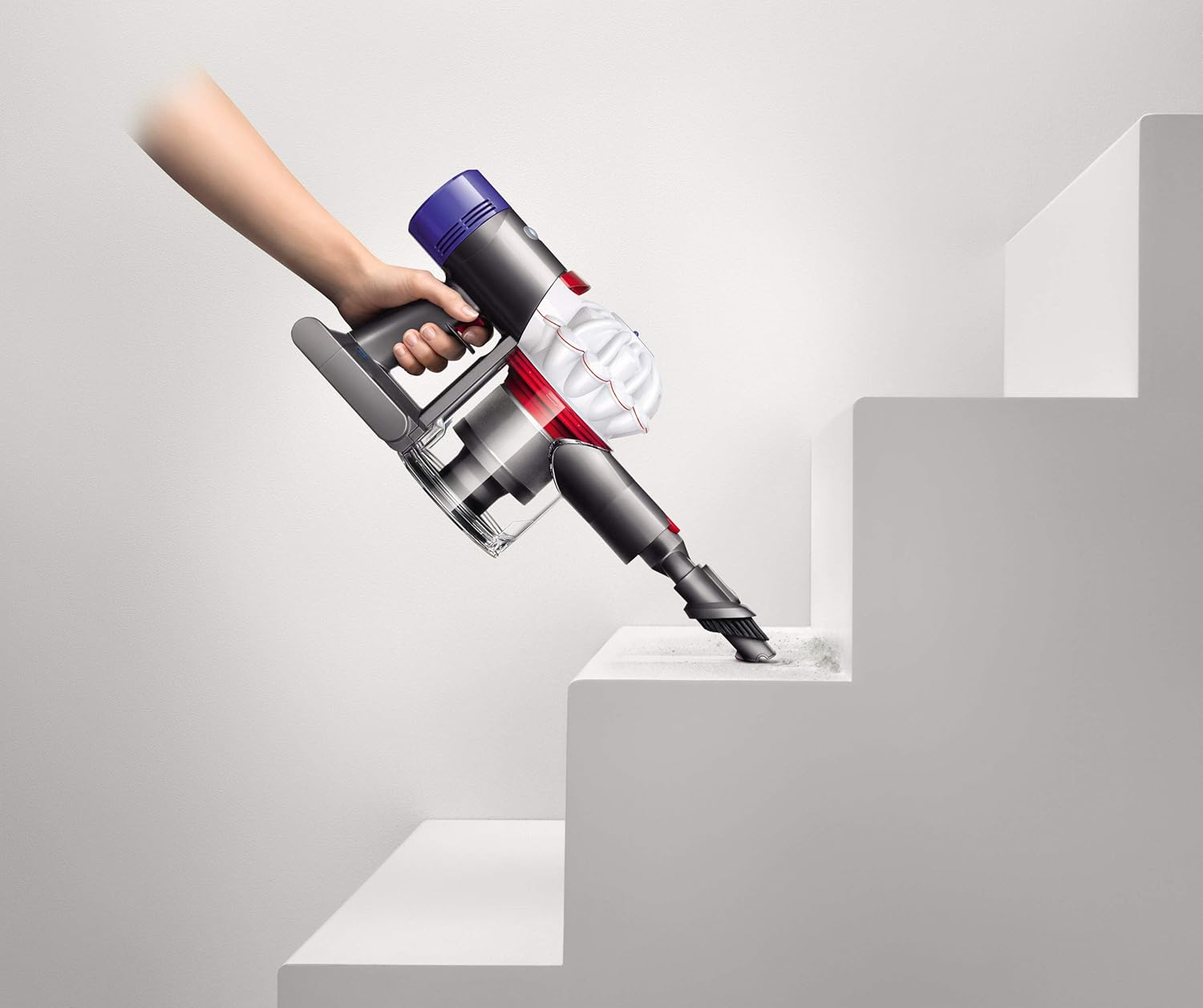 Dyson V7 Allergy HEPA Cord-Free Stick Vacuum Cleaner, White -