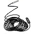 Qyuhe 2Million Pixels HD USB Endoscope Borescope Waterproof Portable Inspection Snake Camera with 6LED Lights (49.2ft)