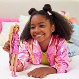 Barbie Fashionistas Doll 230 Blond Hair Metallic Pink Minidress Heart HYT88 view 2