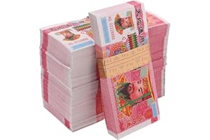 AUTSUPPL 10 Bundles of Chinese Ancestor Money Paper for Burning, Fake Realistic Festival Paper Money, 100