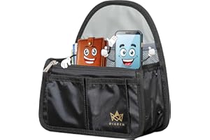 DIADEM HOME Diadem Mini Backpack Organizer Insert – Perfect Fit for Your Favorite Mini Backpacks – Bag Organizer For Backpack – Fits in Shoulder Bags, Travel Bags, Handbags, and Purses – 10 Pockets