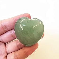 Bacatgem 1 Pcs Natural Green Aventurine Palm Worry