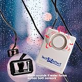 TechAffect Water Leak Detector Flood Alarm Bath Overflow Rain Moisture Sensor view 4