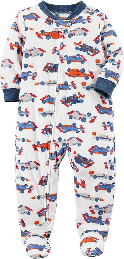 carters baby boy fleece pajamas