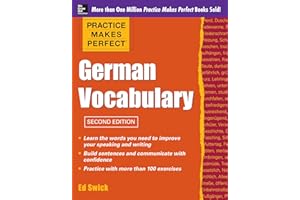 Practice Makes Perfect German Vocabulary (Practice Makes Perfect Series) (German Edition)