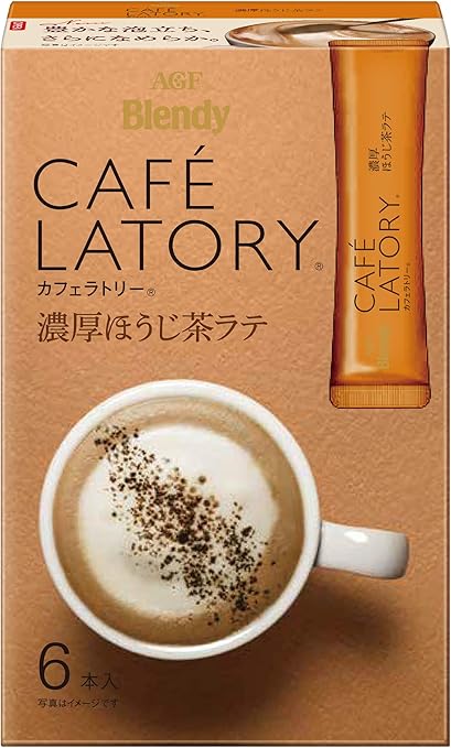 Amazon Co Jp Agf ブレンディ カフェラトリー スティック 濃厚ほうじ茶ラテ ほうじ茶 粉末 6本 Amazonパントリー