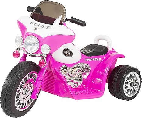 pink 3 wheel motorcycle
