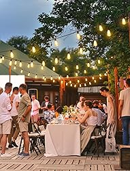 Larkvue 97FT Outdoor String Lights, Patio Lights