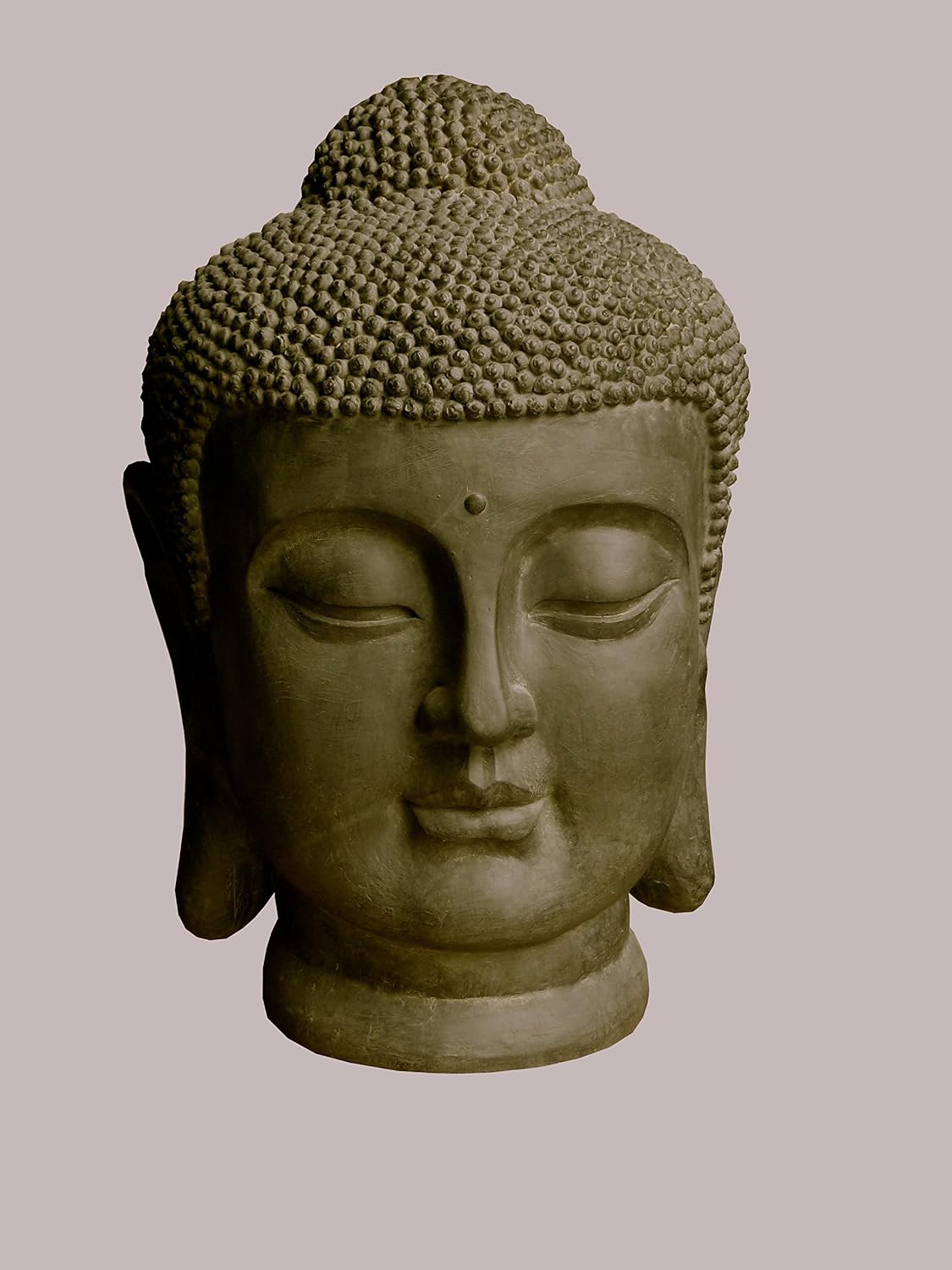 Loft Asia Tete De Bouddha Geante 70 Cm Decoration Zen Pour Interieur Exterieur Jardin Zen Amazon Fr Jardin