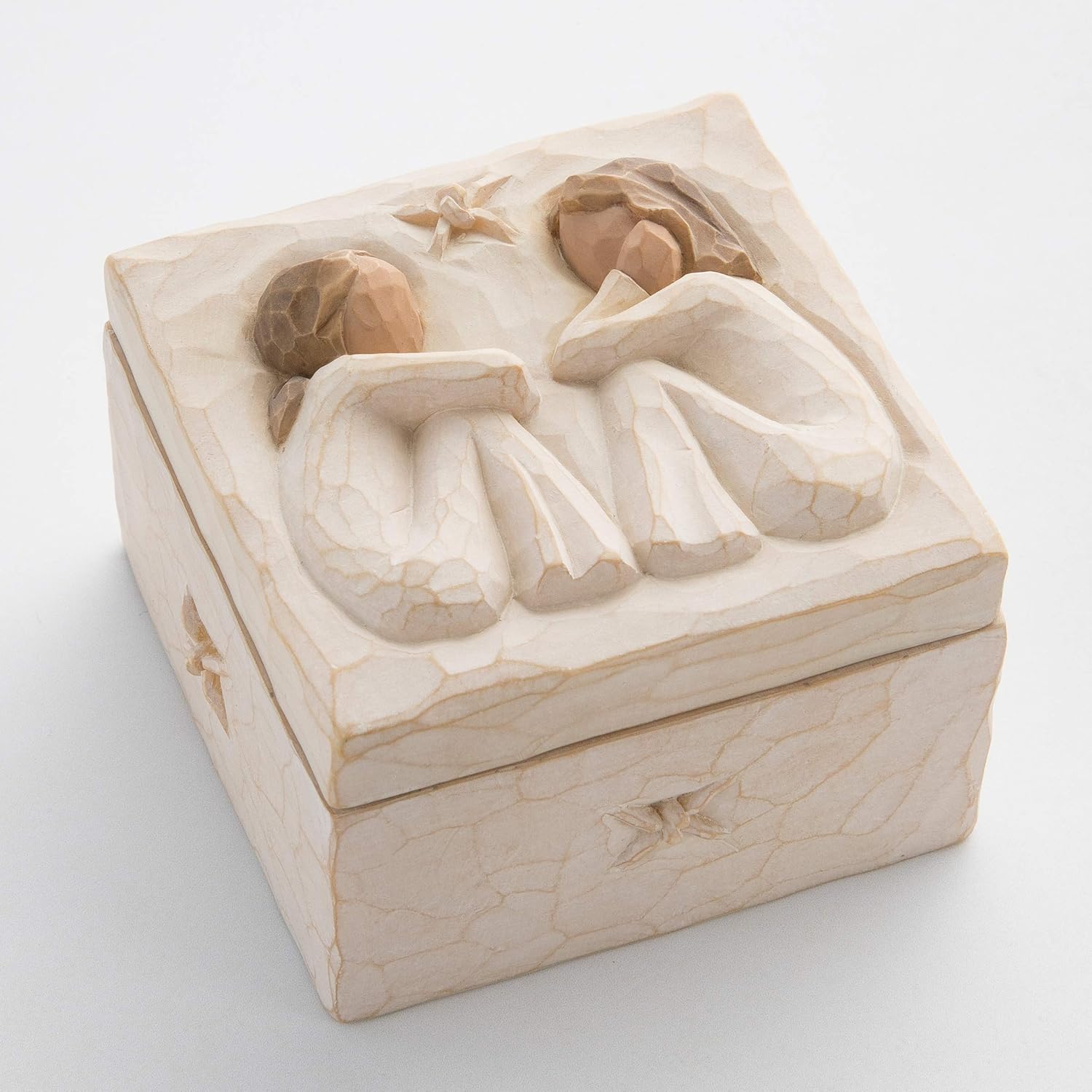 Willow Tree Friendship, Sculpted Hand-Painted Keepsake Box: Home & Kitchen