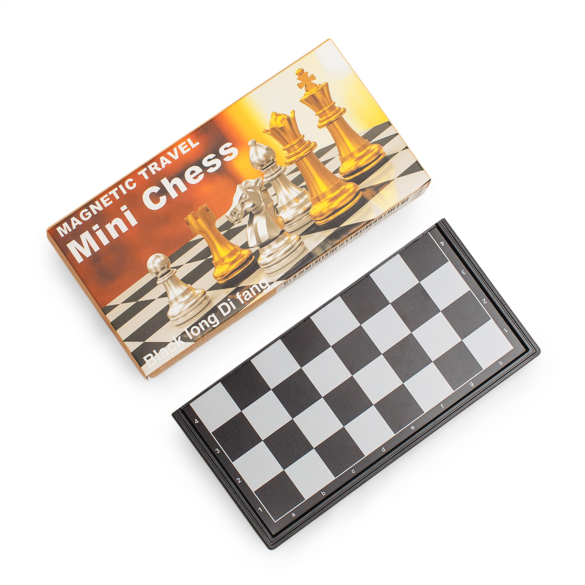 Travel Magnetic Chess mini Set (5 inches)-Compact, Foldable, Educational Board Game