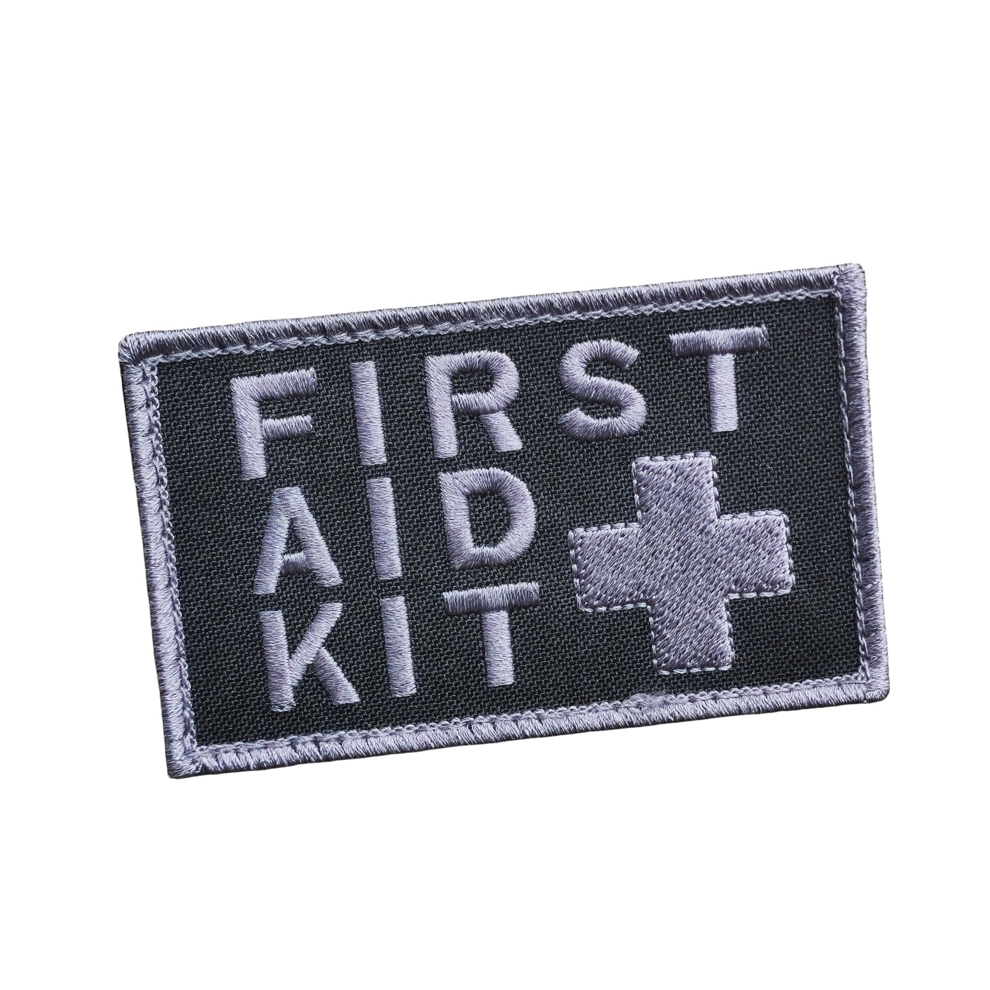 Subdued First Aid Kit 2x3.25 IFAK Medic MED Trauma Paramedic Morale Fastener Patch