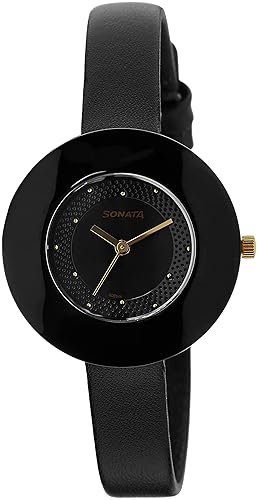Sonata Women's Analogue Watch -NJ8959NL01C