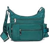 VOLGANIK ROCK RFID Anti Thief Crossbody Bag for Women Waterproof Shoulder Bag Messenger Bag Casual Nylon Purse Handbag