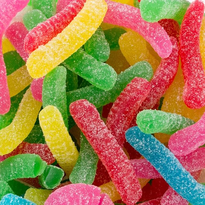 Fruidles Sour Gummy Worms Chewy Candy Kosher Certified