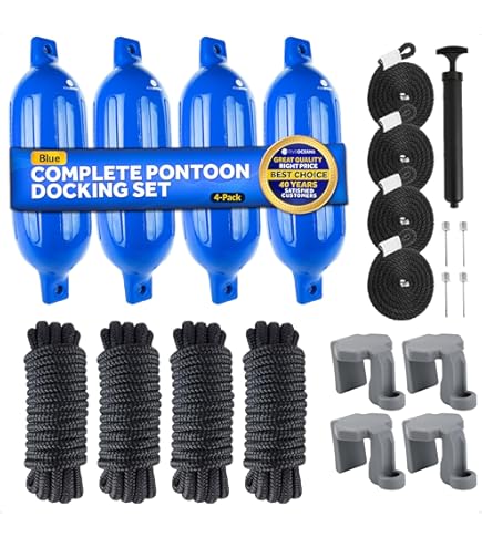 Boat Fender Covers - Marine Grade Protective Socks for Dock
