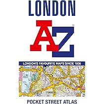 London A-Z Pocket Atlas: A–Z Maps: 9780008581770: Amazon.com