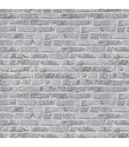 Yancorp 18"x120" Brick Contact Paper Peel And Stick Wallpaper Self