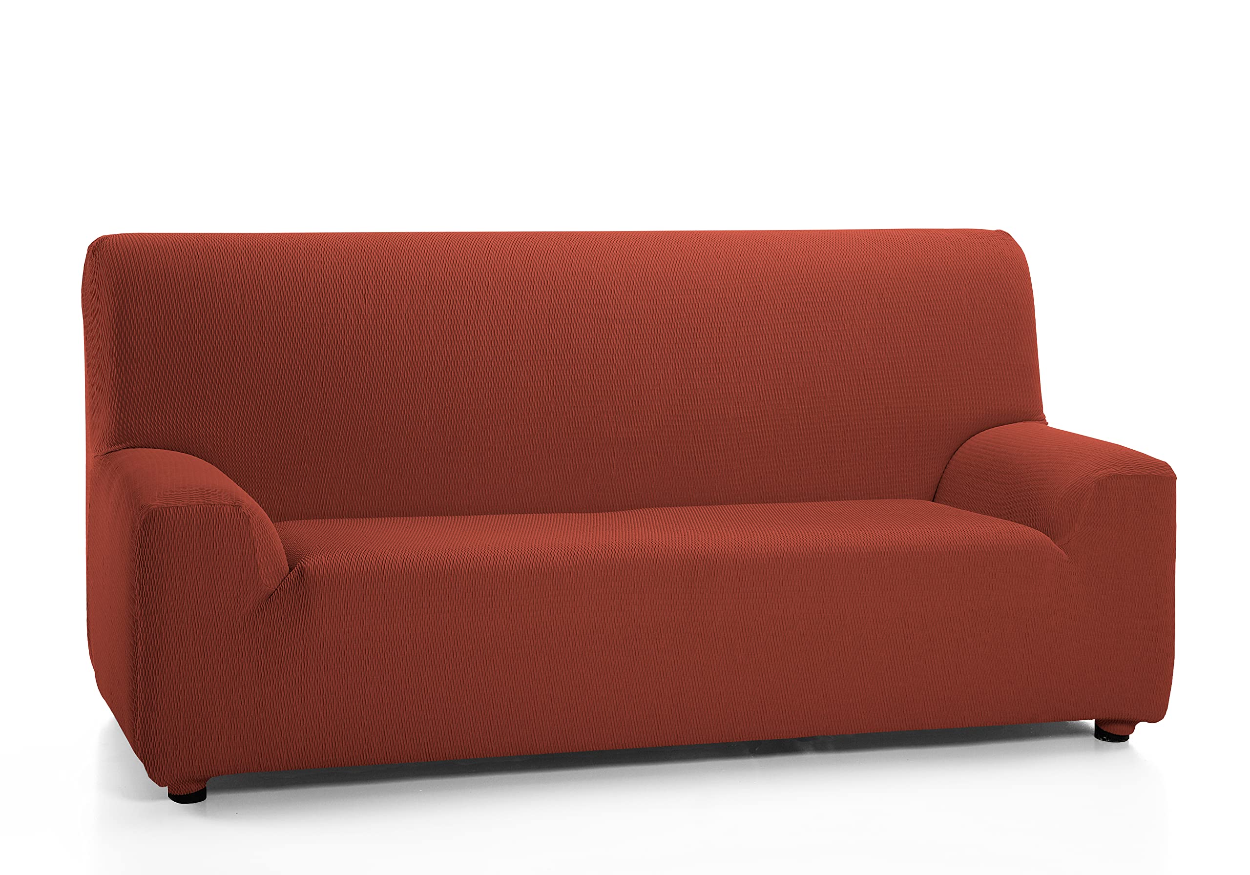 Martina Home - Elastic cover for 1-seater sofa, model TUNEZ, Color Red, Measure from 70 to 110 cm