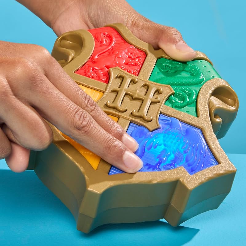 Simon : Harry Potter, Jeu de mémoire électronique Portable, thématique Poudlard, Sons et lumières, sous Licence, 1 Joueurs et +, dès 8 Ans