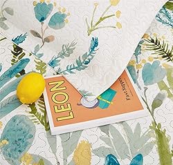 Ycosy Flower Bedspread Set King Size Bedding Set
