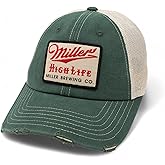 AMERICAN NEEDLE Miller High Life Beer Patch Unisex Adjustable Snapback Baseball Hat