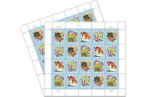 USPS Coral Reefs Postcard 2 Sheets of 20 US First Class Forever POSTCARD Postage Stamps Sea (40 Stamps) Scott 5366