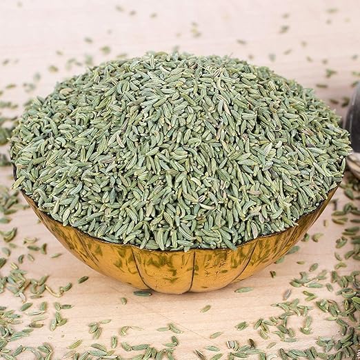 Jai Jinendra Spices & Masale Fennel Seeds-200 Grams | Saunf Whole | Sauf Green | Sauf Sabut | (Premium Quality)