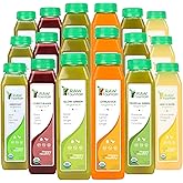 RAW Fountain 3 Day Juice Cleanse, Certified USDA Organic, All Natural Raw Detox Cleanse, Juicing for Body Reset, Cold Pressed Juice Fast, 18 Bottles 12oz