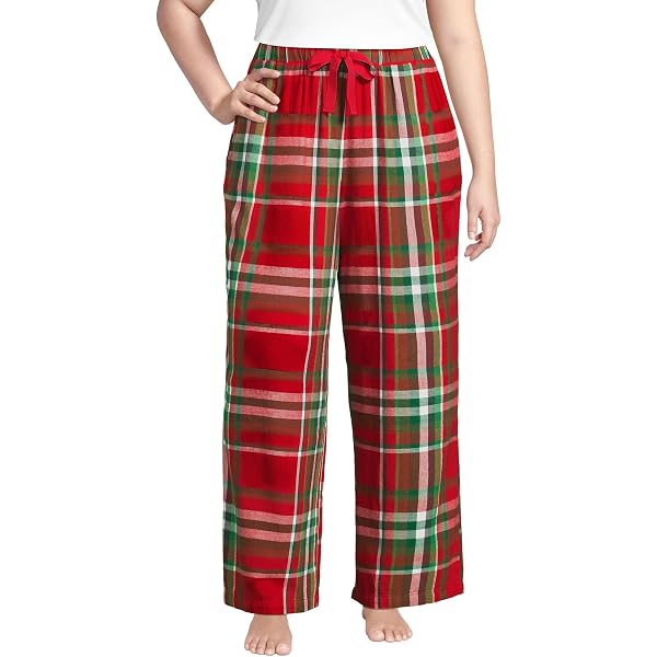 Pigiama Donna Lands' End Nuovo Con Etichette - Set Top E Pantaloni A Righe - Taglia 1X (16W/18W) - Foto 4