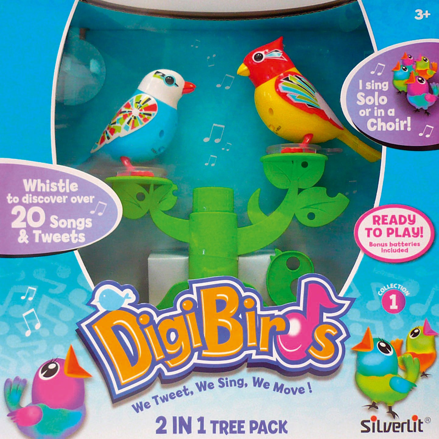 DigiBirds Zestaw z Drzewkiem