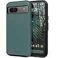 Crave Dual Guard for Google Pixel 8a Case, Shockproof Protection Dual Layer Case for Google Pixel 8a - Forest Green