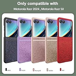 NINKI Flip Case for Motorola Razr 2024 Case with