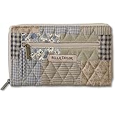 Bella Taylor Wrist Strap Wallet for Women | Multi Card Zip Around Wallet with RFID Protection and Wristlet Strap