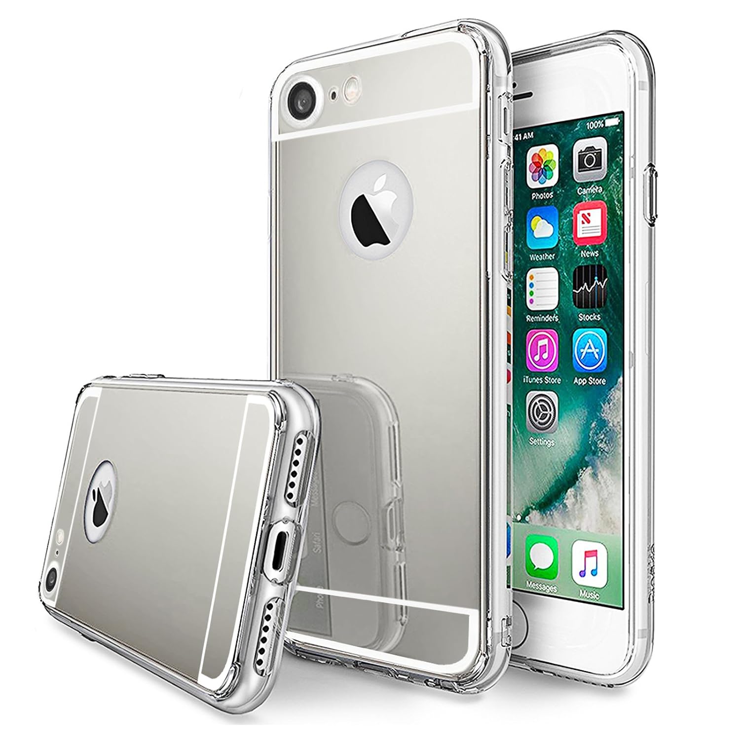Cover a specchio + Vetro Temperato