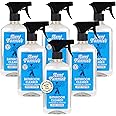 Aunt Fannie's All Purpose Bathroom Cleaner Vinegar Spray for Shower, Tub, Toilet, Tile, Sink and Fixtures, 16.9 Ounces (Pack of 6), Packaging May Vary