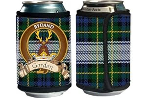 Gordon Scottish Clan Dress Tartan Beer Can Cozie