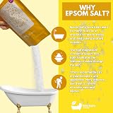 Eco Bath London Muscle Joint Epsom Salt 1kg Lemongrass Peppermint Eucalyptus view 5