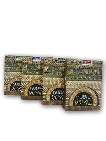 Vasu Traders Dubai Royal Plastic Poker Playing Cards - Set of 4