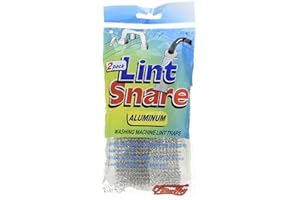 O'Malley 90112 Lint Snare Aluminum Washing Machine Lint Traps 2 (1 Pack of 2)