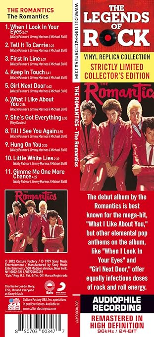 Romantics The Romantics Amazon De Musik