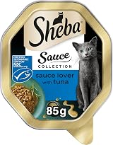 Sheba Sauce Lover Cat Tray with Tuna 85 g Brand New 1 Tray 85g view 2