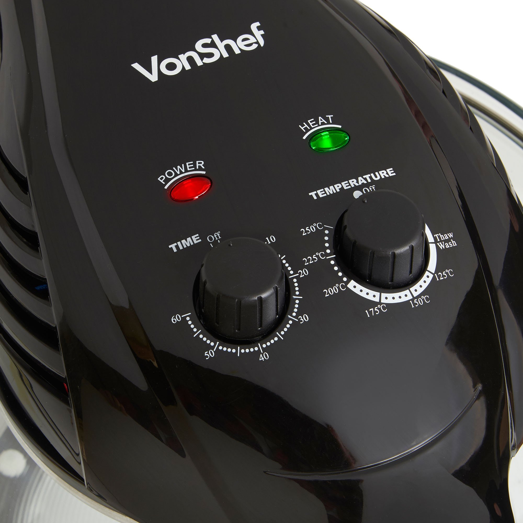 VonShef Halogen Oven Air Fryer with Hinged Lid 12L inludes Full