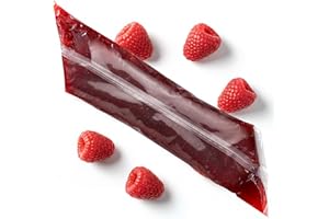 Red Raspberry Pie Filling, EZ Squeeze Pak 2 Pound Bag, Pack of 1, Pie, Pastry & Cake Filling, Hampton Distribution